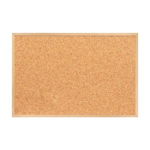 Panda Ahşap Çerçeveli Mantar Pano 30x45